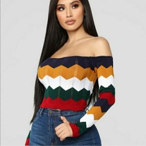 Chevron Sweater